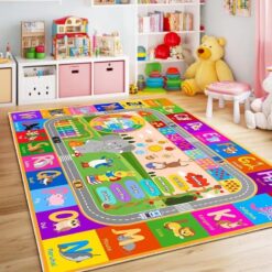 Educational ABC Animal Kids Play Mat
